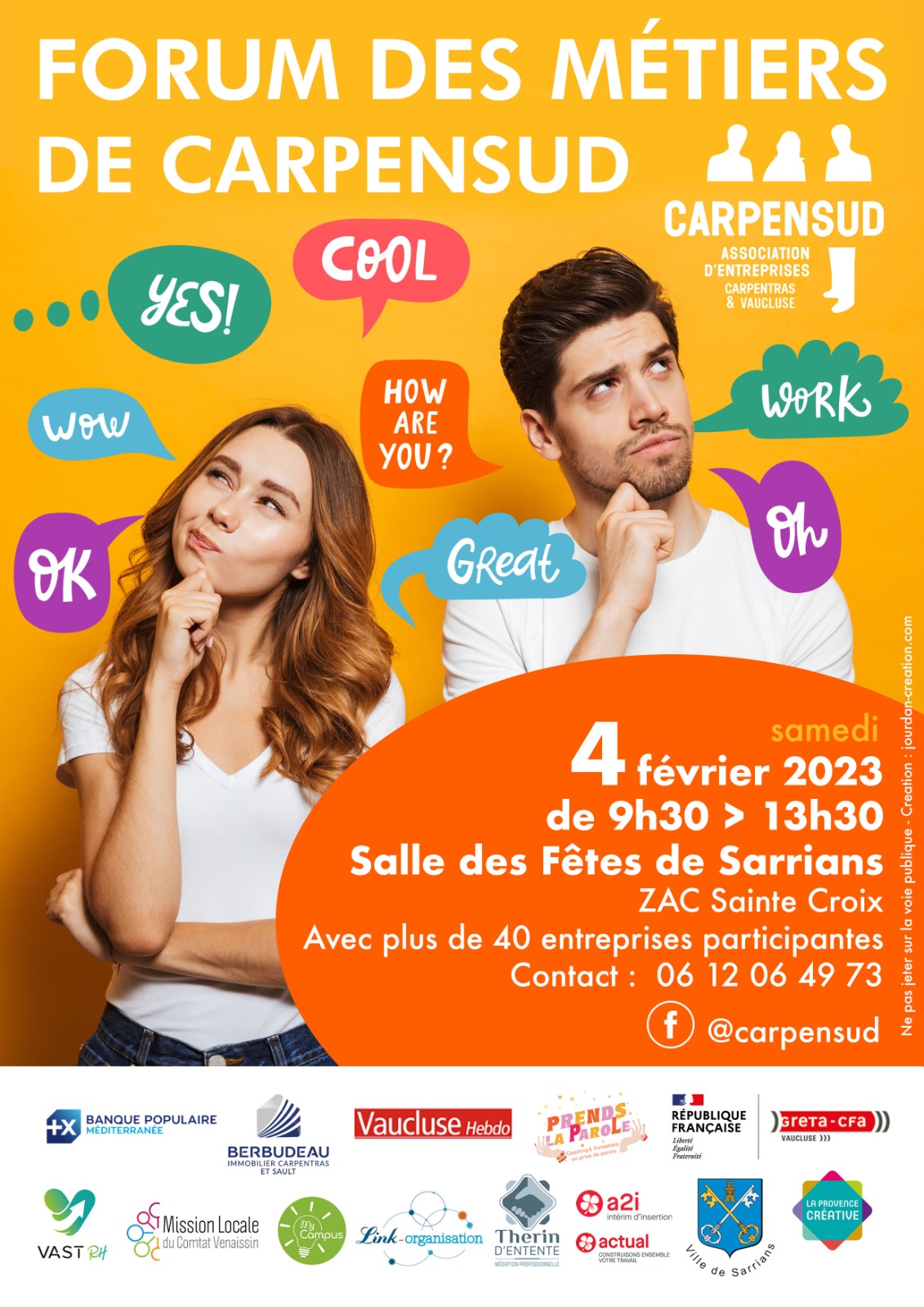 Forum des métiers de Carpentras 