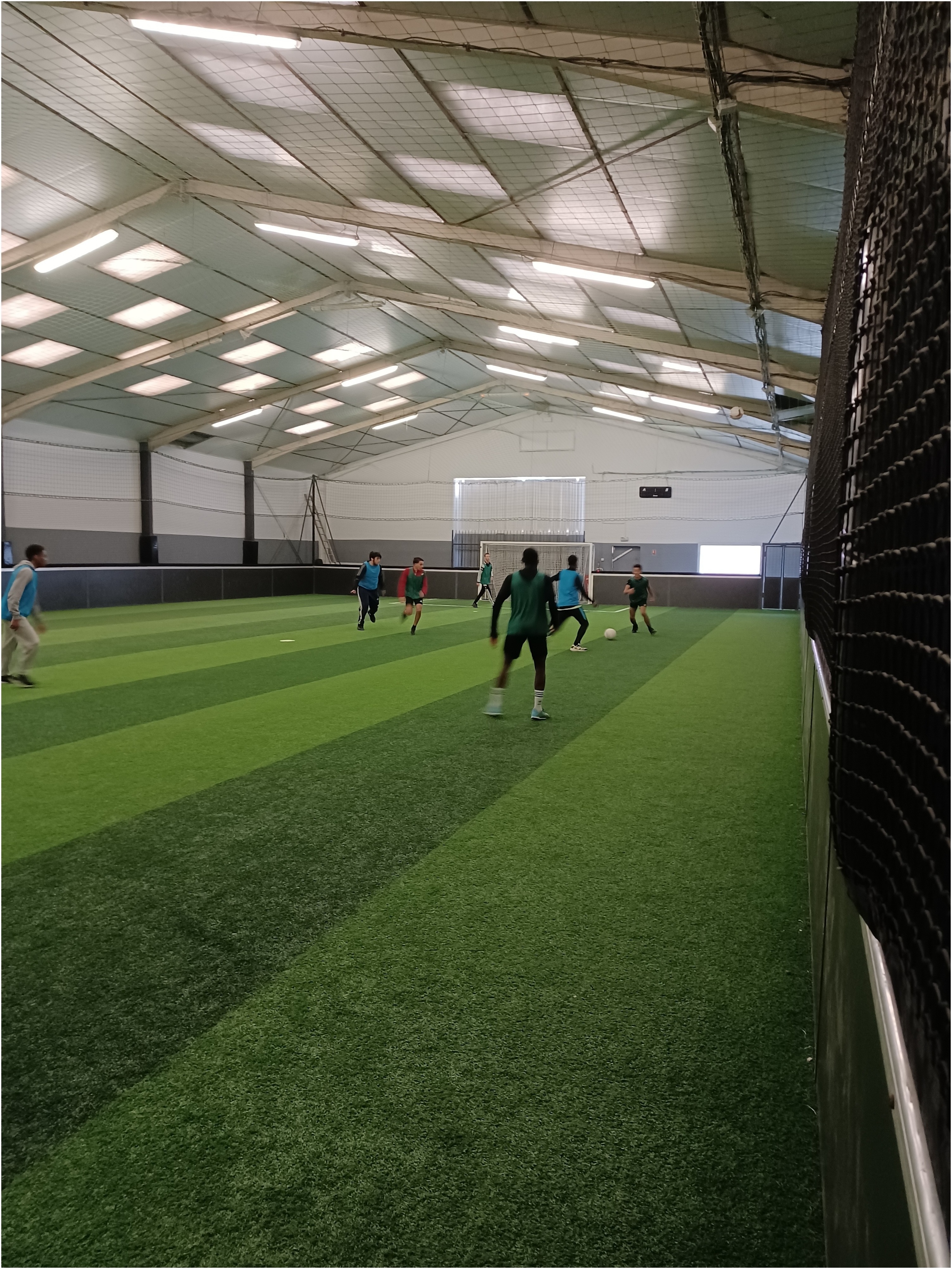 Tournoi de foot en salle en collaboration avec le lycée le Chatelier